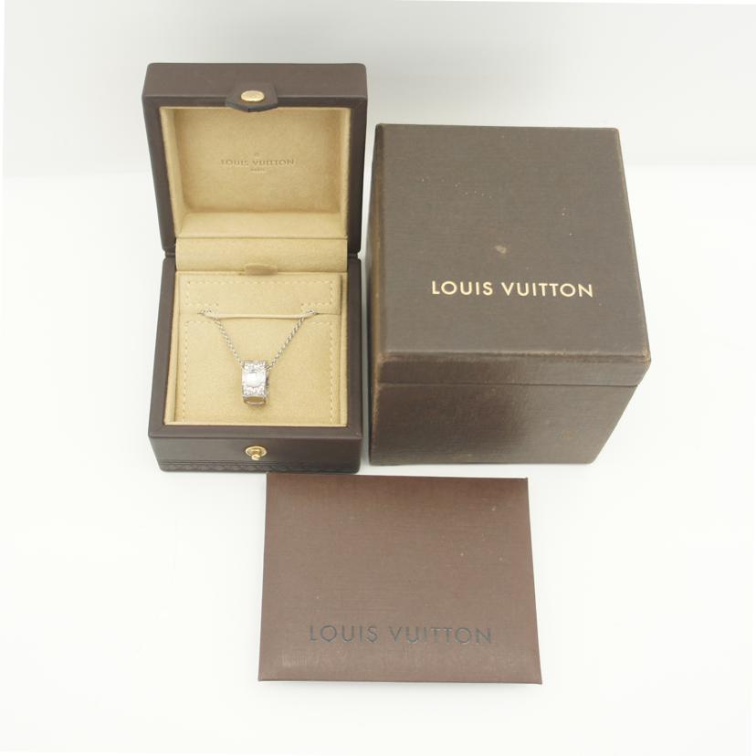 LV ルイヴィトン/◎AU750アンプラントGMダイヤネックレス //ABランク/59