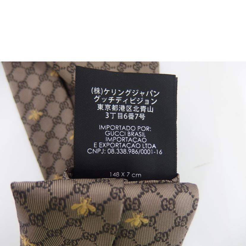 GUCCI グッチ/グッチ ネクタイ/蜂GG柄//Aランク/82