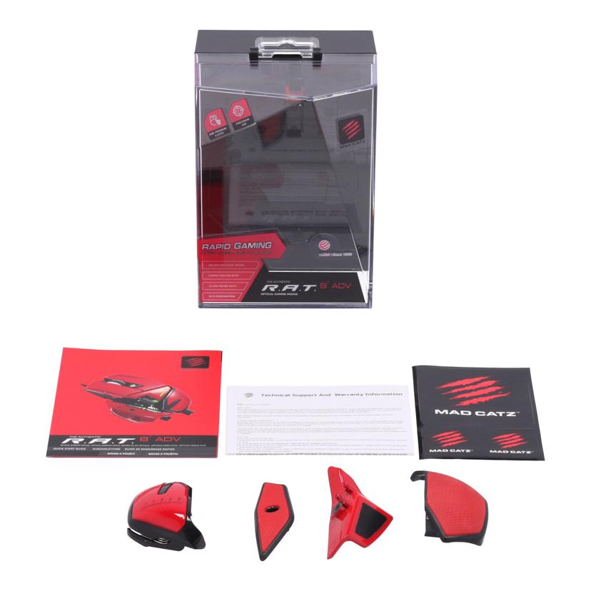 MAD CATZ マッドキャッツ/ゲーミングマウス/R.A.T.8+ ADV /MR06DCINRD000-0J//D2202601592/Bランク/62
