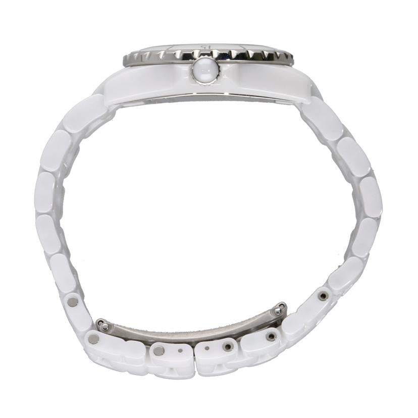 CHANEL シャネル/J12・白セラミック・12Pダイヤ/レディース/クオーツ/H1628//Z.G********/Aランク/92