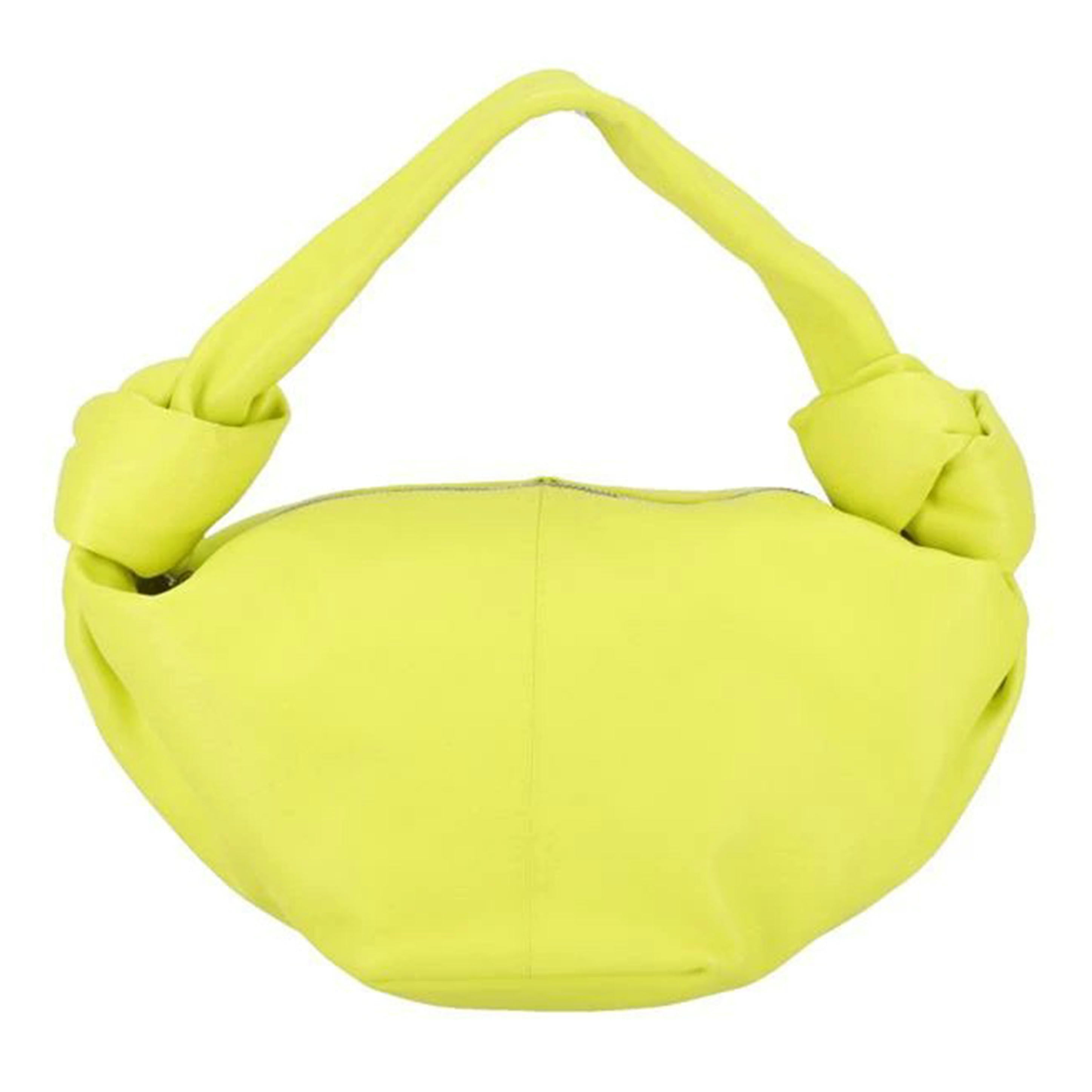 BOTTEGA  VENETA ボッテガヴェネタ/ダブルノット/カーフ/ハンドバッグ/イエローグリーン/629635//P01*******/ABランク/18