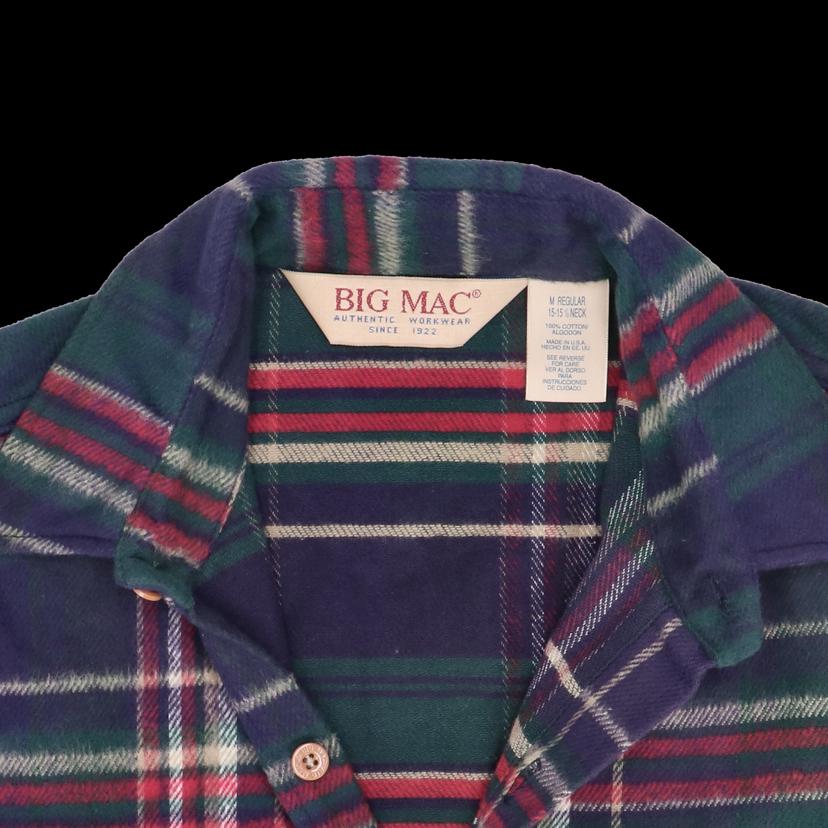 BIG MAC/90's/USA製/ヘビーネル/サイズM//ABランク/82