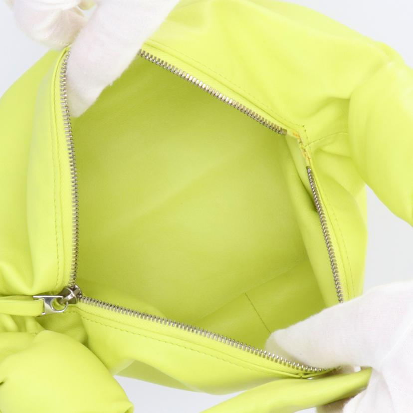 BOTTEGA VENETA ボッテガヴェネタ/ダブルノット/カーフ/ハンドバッグ/イエローグリーン/629635//P01*******/ABランク/18