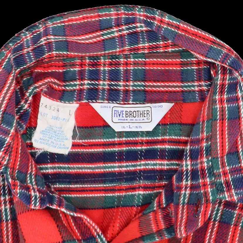 FIVE BROTHER/80's/USA製/ヘビーネル/サイズL//ABランク/82