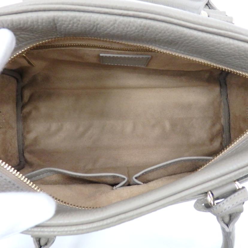 PELLE MORBIDA ペッレモルビタ/ヴェーラ レザーハンドバッグ//Aランク/77