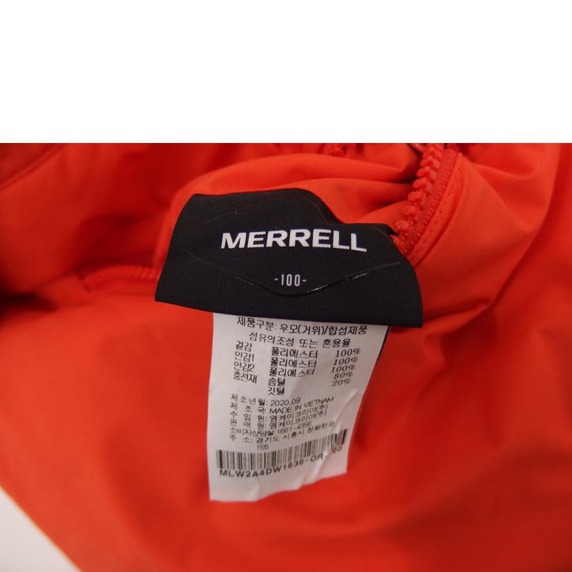 MERRELL メレル/MERRELLリバーシブルダウンジャケット/オレンジ//Aランク/82