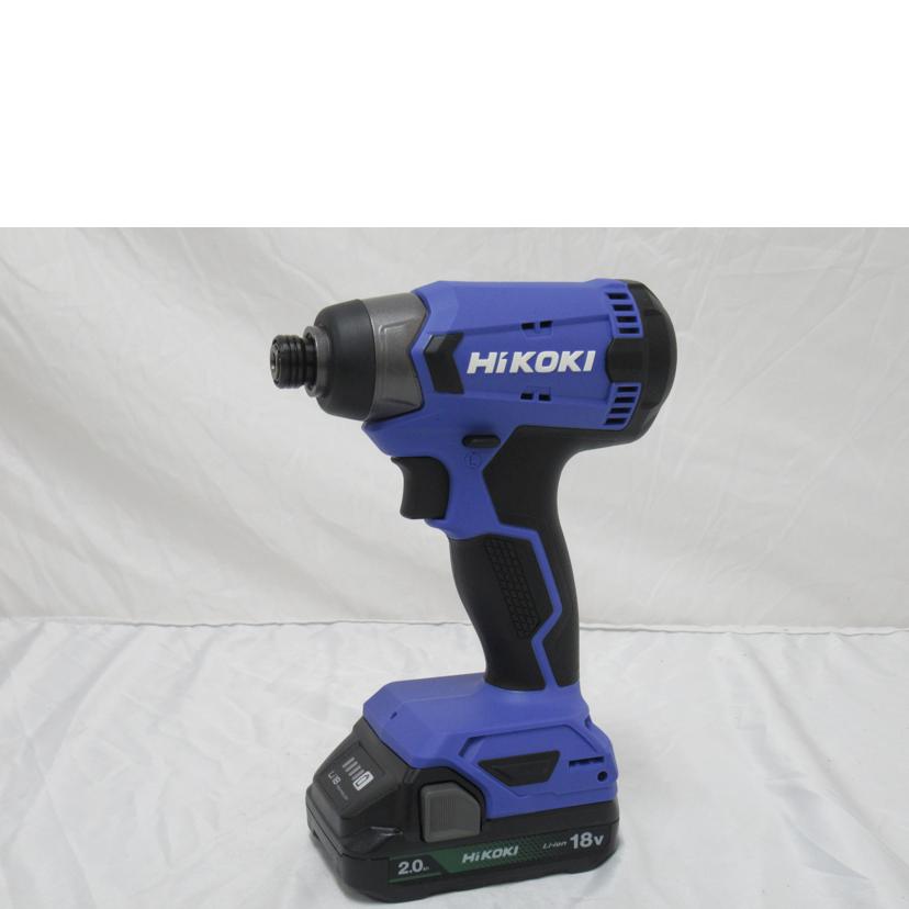 HiKOKI/コードレスインパクトドライバ/FWH 18DA//J334180/ABランク/63
