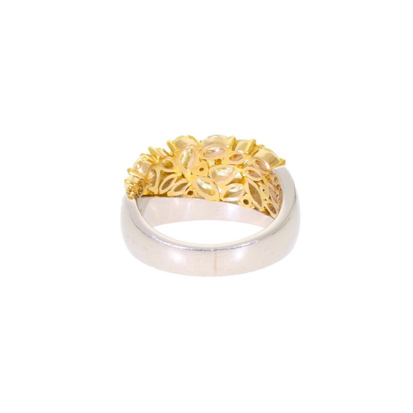 /◎ PT900K18ダイヤリング1.50/0.40ct //ABランク/59