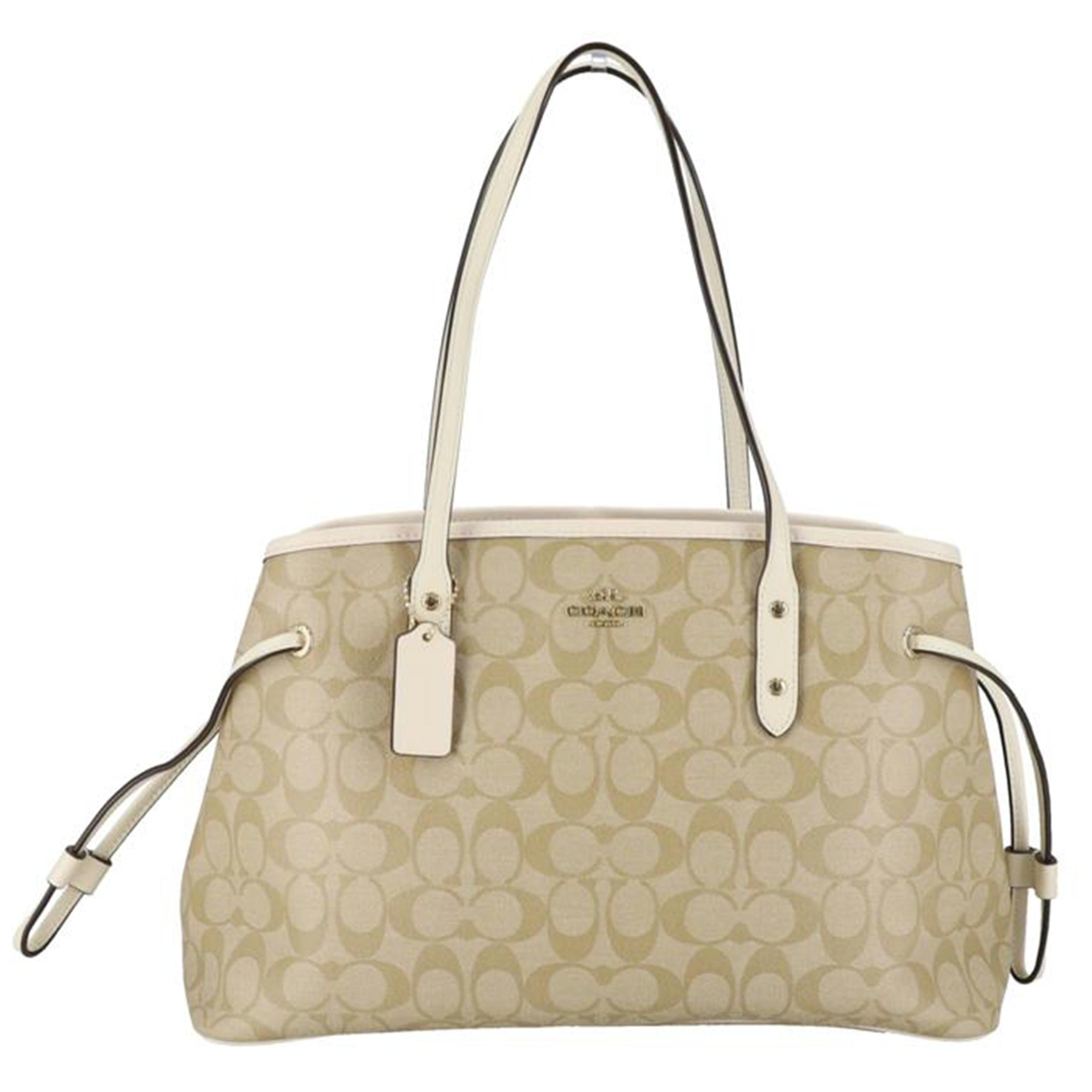 COACH コーチ/シグネチャー/ドローストリングトートバッグ/F57842//F18**/Aランク/18