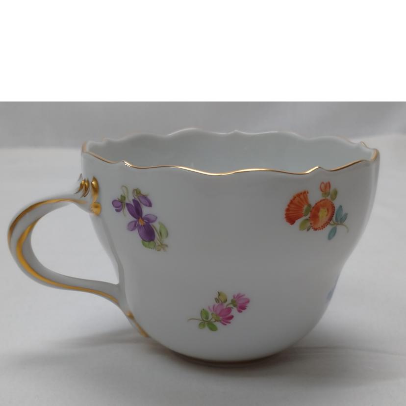 Meissen マイセン/キャスタードフラワー カップ&ソーサー//ABランク/52