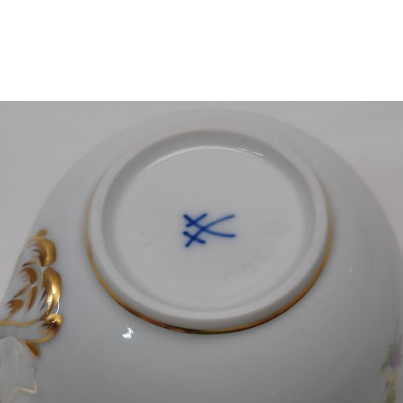 Meissen マイセン/キャスタードフラワー カップ&ソーサー//ABランク/52