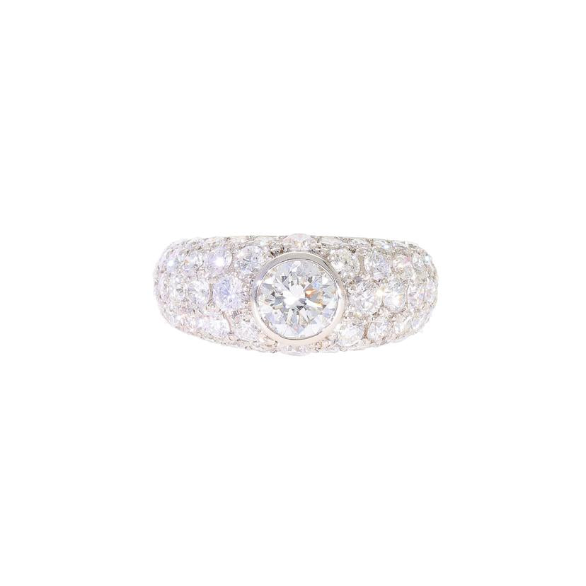 /◎PT900ダイヤリング1.008/2.432ct //Aランク/59
