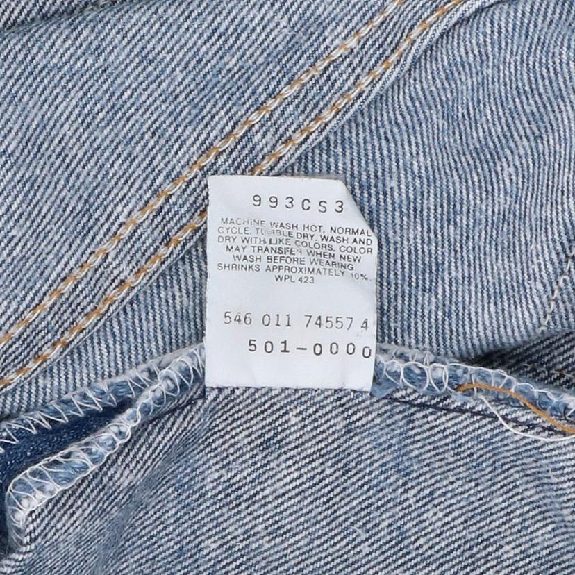 LEVI'S/90's/USA製/501/赤文字/W33//ABランク/82