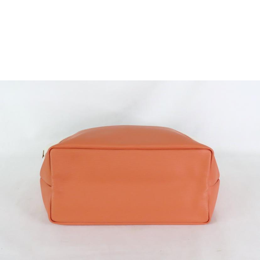 TOPKAPI トプカピ/RIPPLE ネオレザートートバッグ M / サーモンピンク//Aランク/81