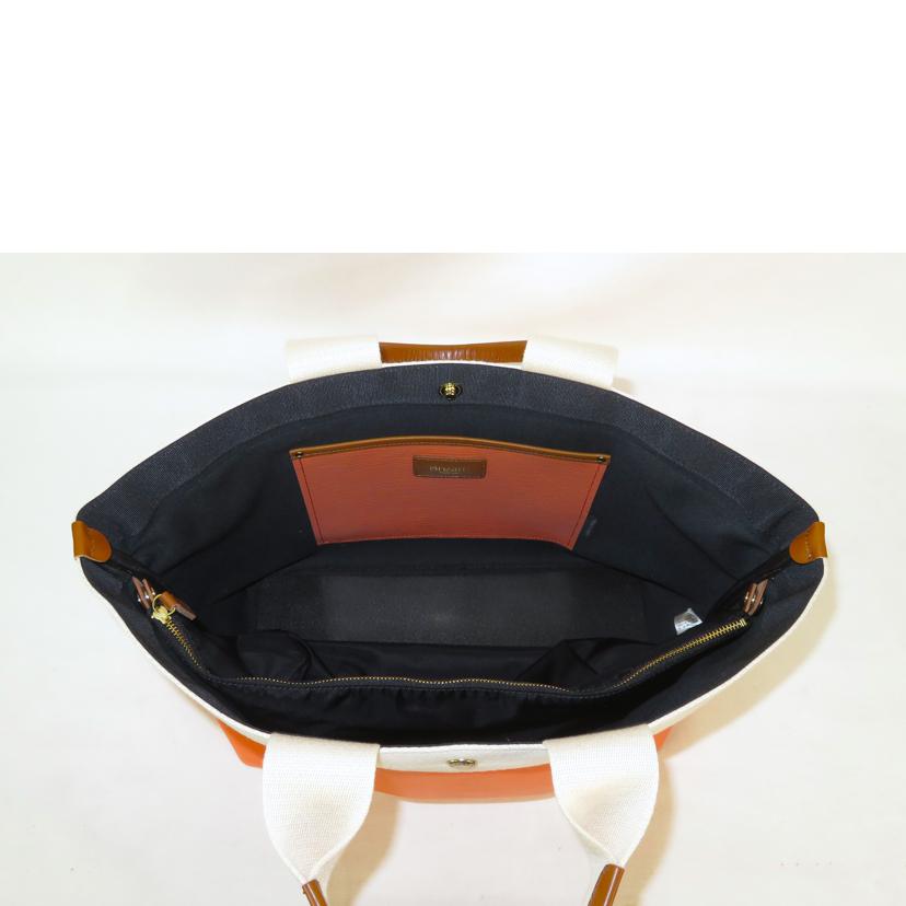 TOPKAPI トプカピ/RIPPLE ネオレザートートバッグ M / サーモンピンク//Aランク/81