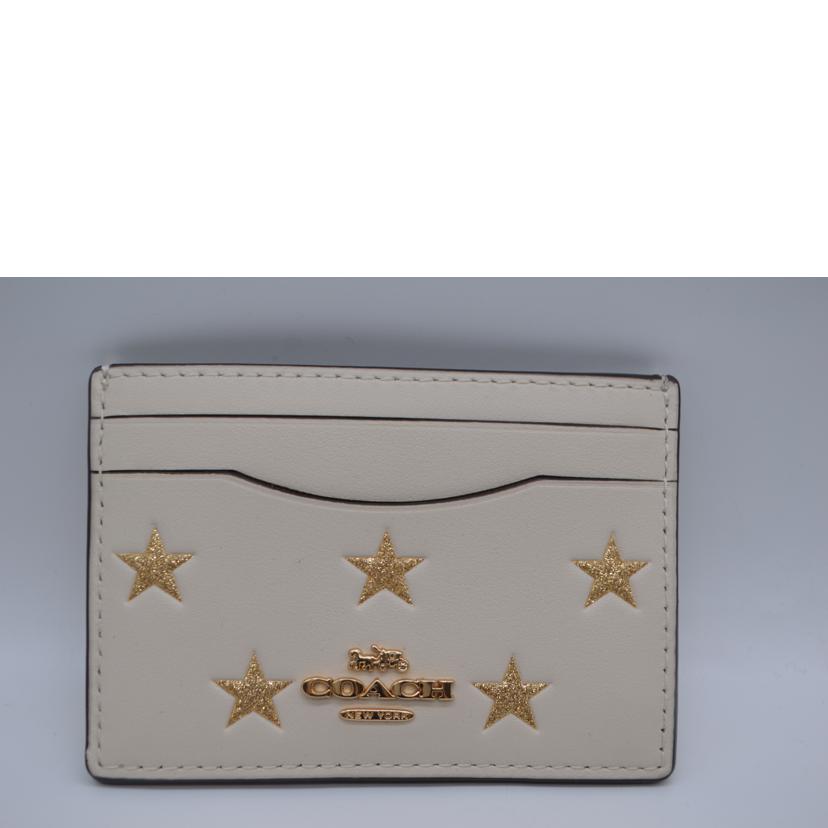 COACH コーチ/スタープリントチェークマルチボックスレザーショルダー/CX182//H24**/Aランク/89