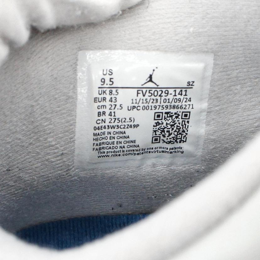 NIKE ナイキ/エアジョーダン4レトロ/インダストリアルブルー/スニーカー/FV5029-141//ABランク/18