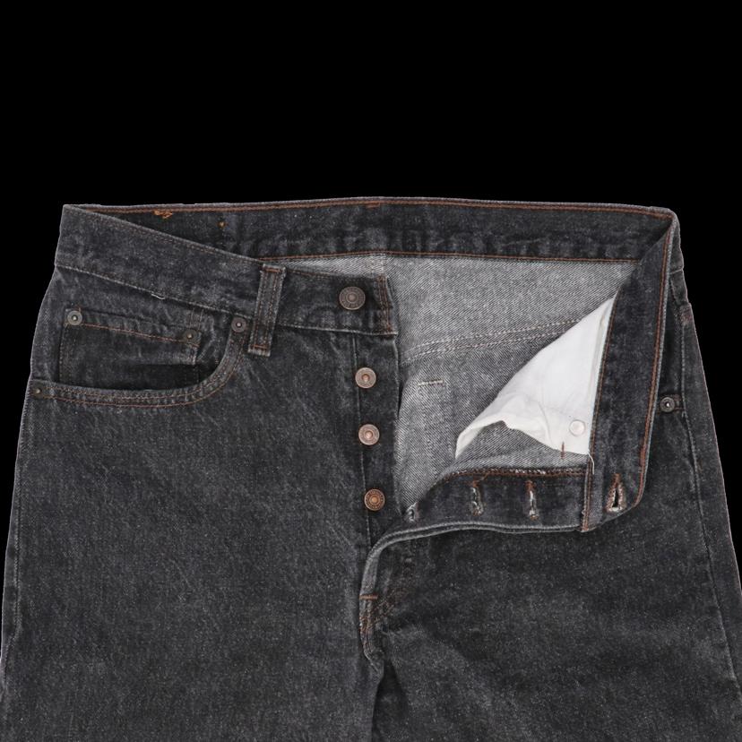 LEVI'S/USA製/501/先染めブラック/90's/W31//ABランク/82