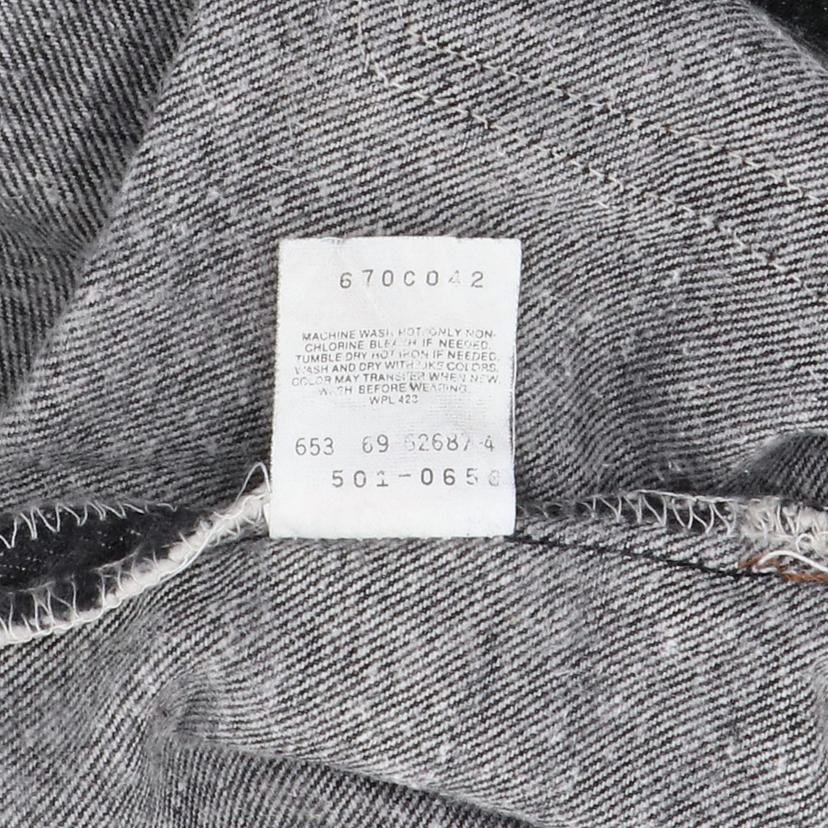 LEVI'S/USA製/501/先染めブラック/90's/W31//ABランク/82