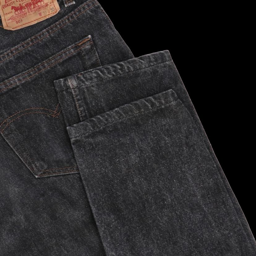 LEVI'S/USA製/501/先染めブラック/90's/W31//ABランク/82