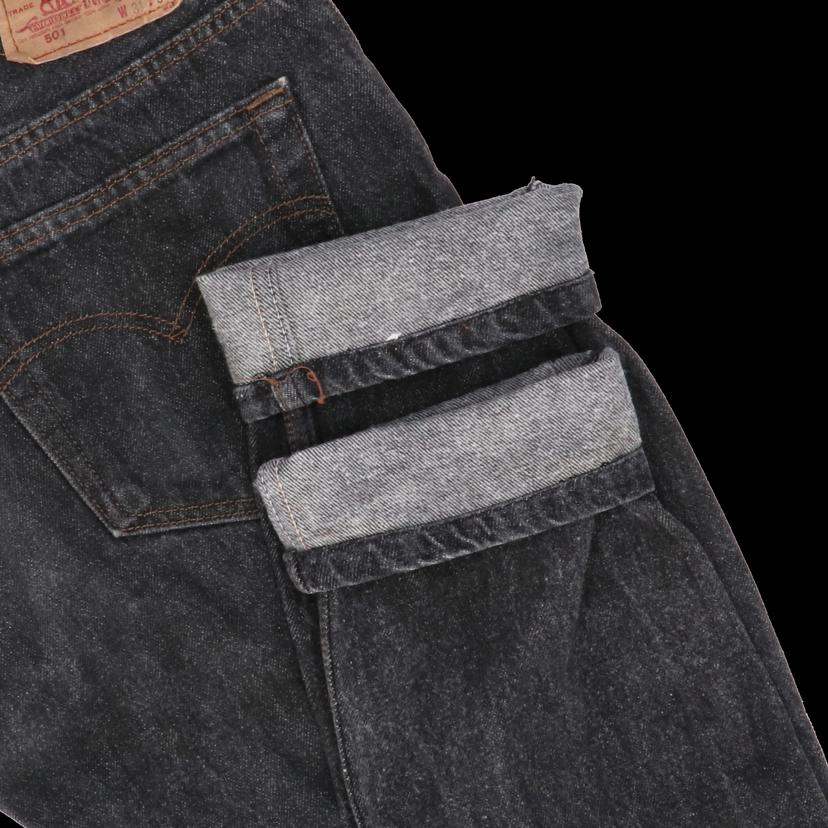 LEVI'S/USA製/501/先染めブラック/90's/W31//ABランク/82