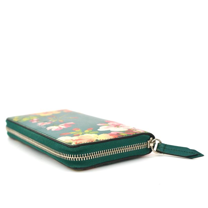 GUCCI グッチ/ブルームスフローラルプリントラウンドファスナー長財布/410102//095*/Bランク/75