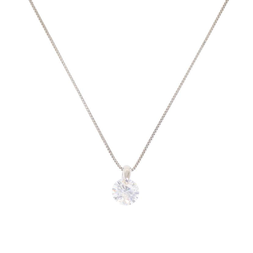 /◎PT850/900ダイヤネックレス1.048ct//Aランク/59