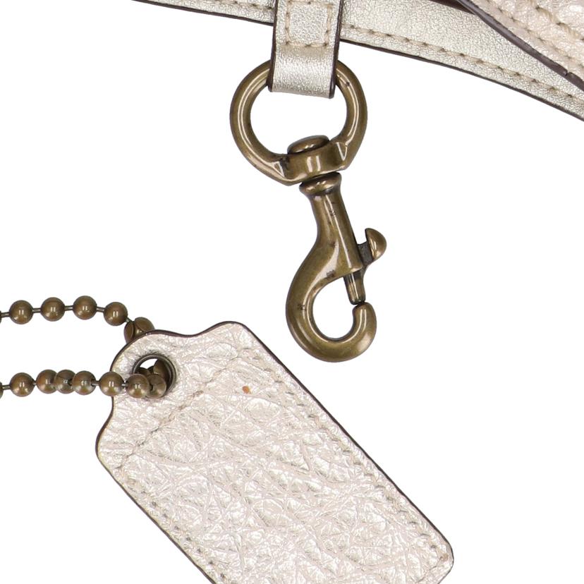 COACH コーチ/メタリックレザー/ショルダーバッグ/ゴールド/12503//C08**/ABランク/18