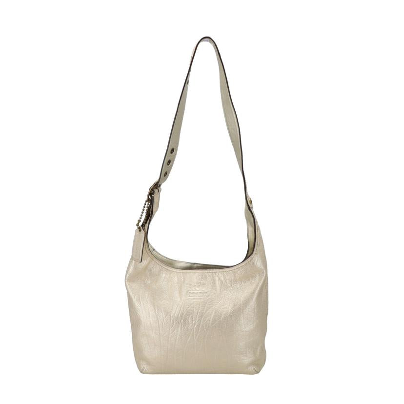 COACH コーチ/メタリックレザー/ショルダーバッグ/ゴールド/12503//C08**/ABランク/18