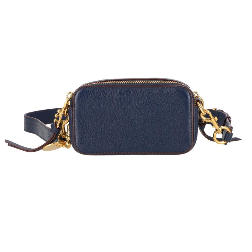 MARC JACOBS マークジェイコブス/レザーショルダーバッグ/ネイビー/M0008101//Aランク/18
