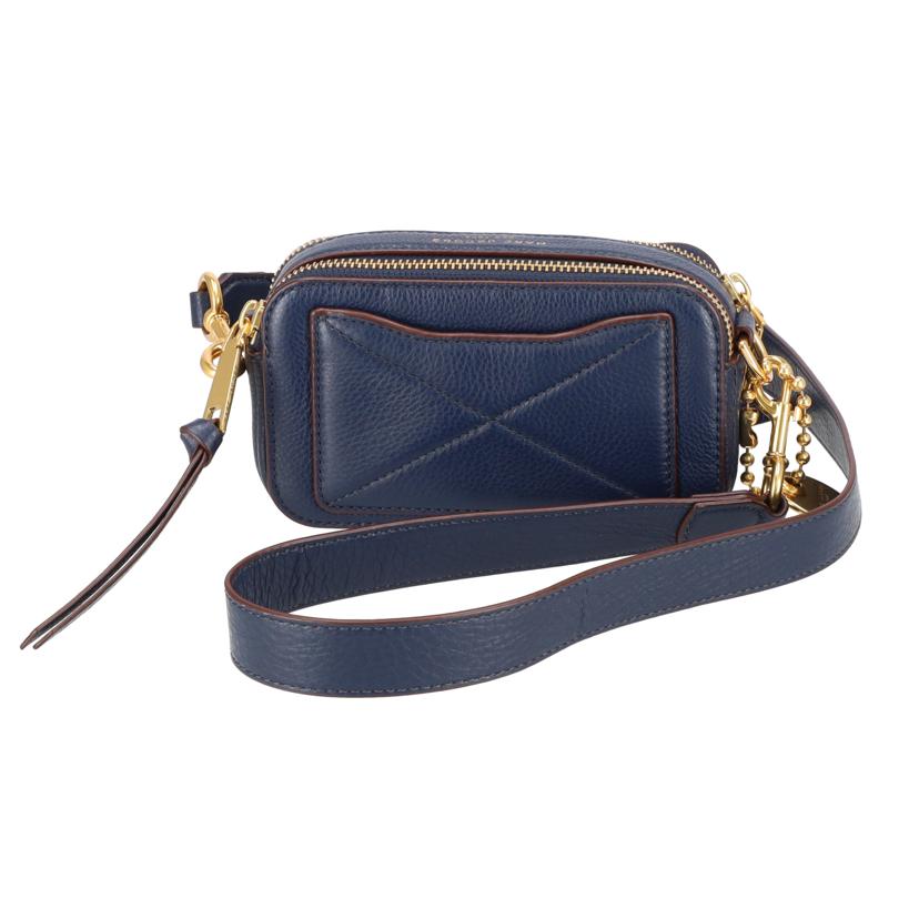 MARC JACOBS マークジェイコブス/レザーショルダーバッグ/ネイビー/M0008101//Aランク/18