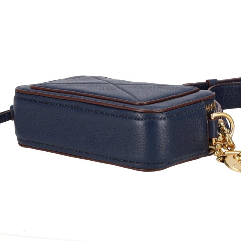 MARC JACOBS マークジェイコブス/レザーショルダーバッグ/ネイビー/M0008101//Aランク/18