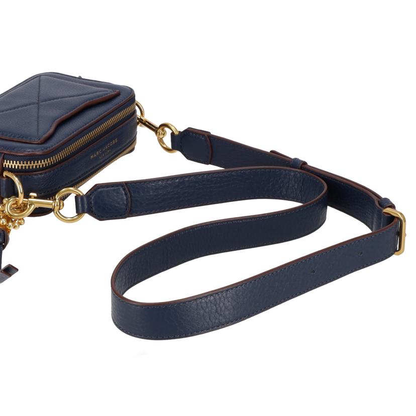 MARC JACOBS マークジェイコブス/レザーショルダーバッグ/ネイビー/M0008101//Aランク/18