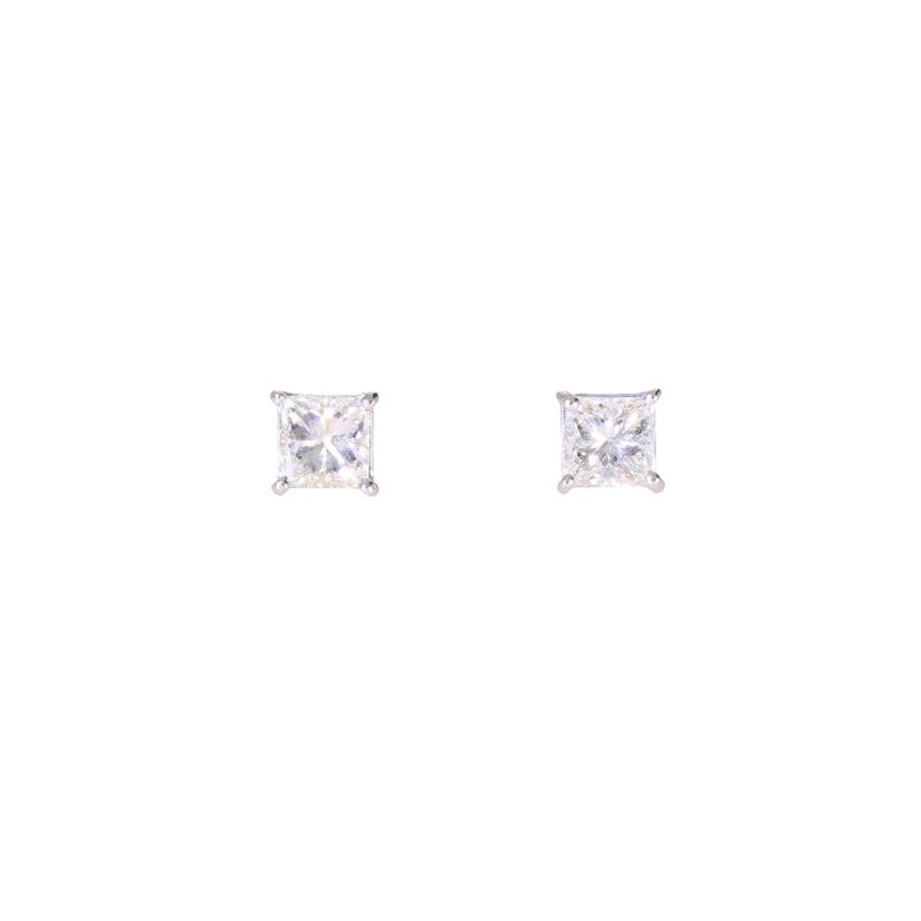 /◎PT900ダイヤピアス0.574/0.564ct //Aランク/59