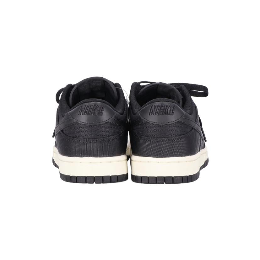 NIKE ナイキ/NIKE DUNK LOW RETRO PRM Black Canvas/DV7211-001//Sランク/05