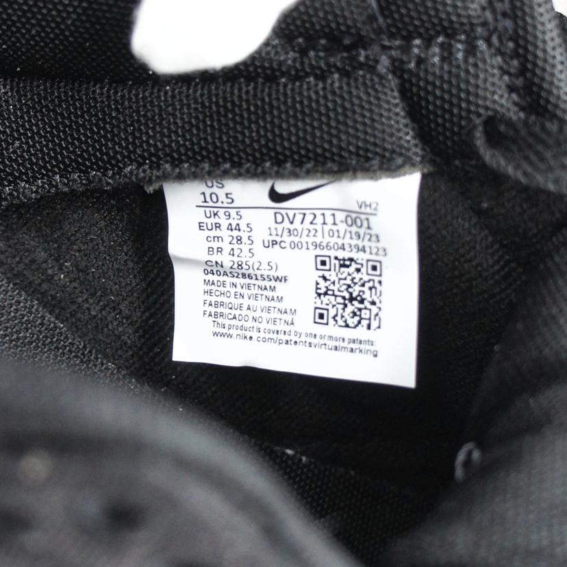 NIKE ナイキ/NIKE DUNK LOW RETRO PRM Black Canvas/DV7211-001//Sランク/05