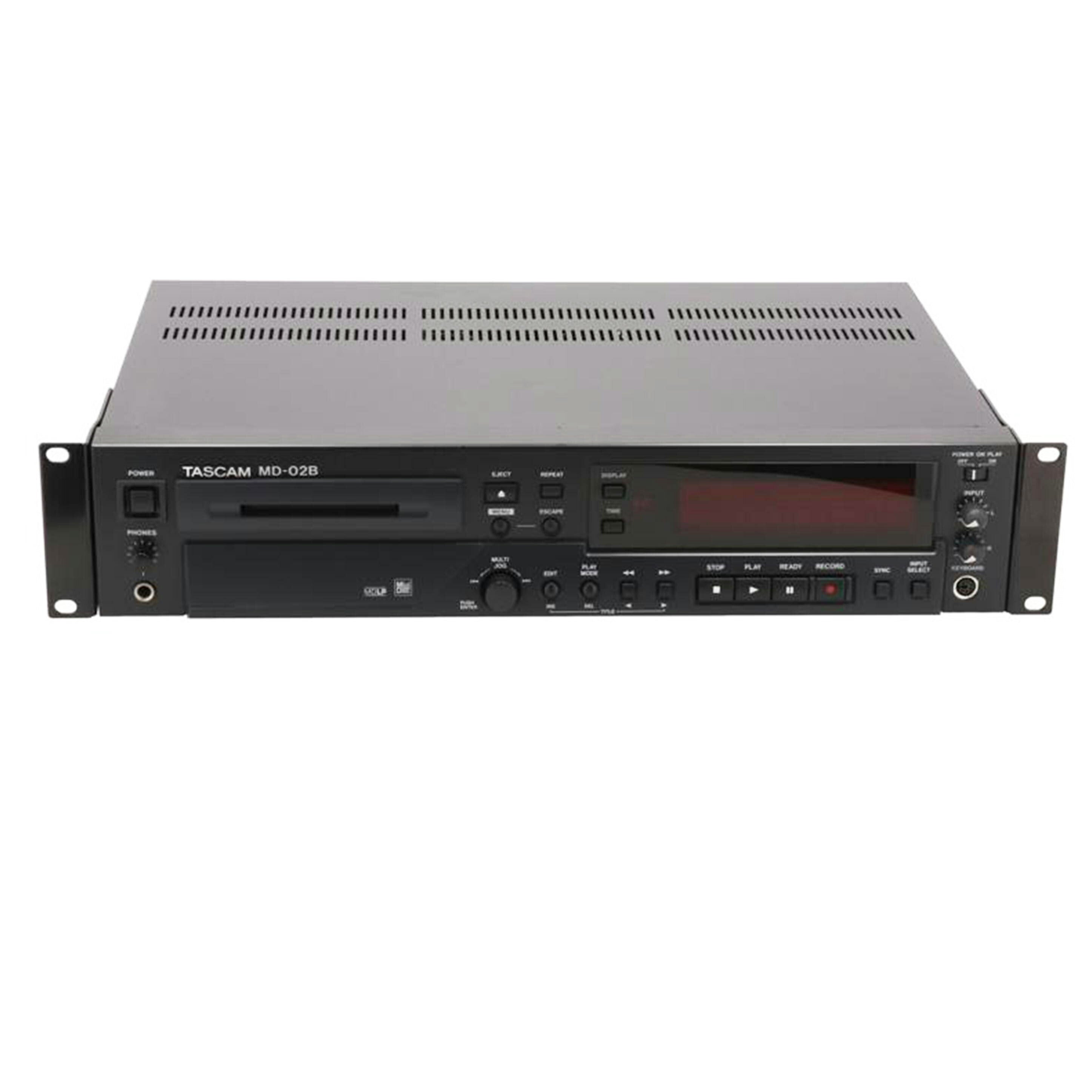 TASCAM タスカム/業務用MDデッキ/MD-02B//0020071/Bランク/62
