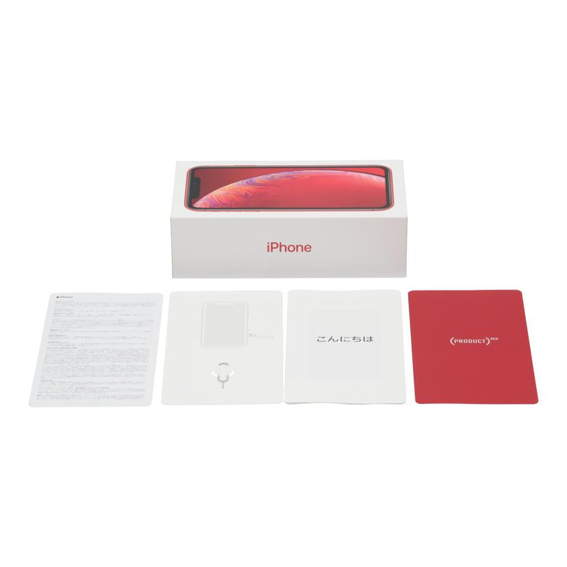 Apple docomo アップル /iPhone XR 128GB(PRODUCT)RED/MT0N2J/A//F4GXT6ZJKXLL/Bランク/20