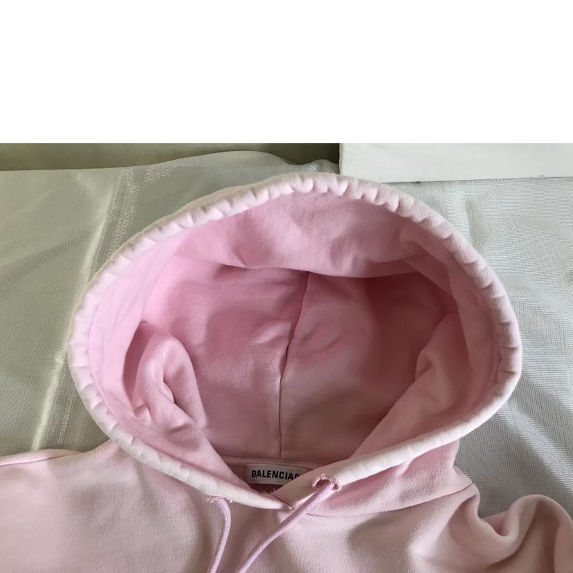 BALENCIAGA バレンシアガ/S CREW ロゴプリントオーバーサイズパーカー//BCランク/51