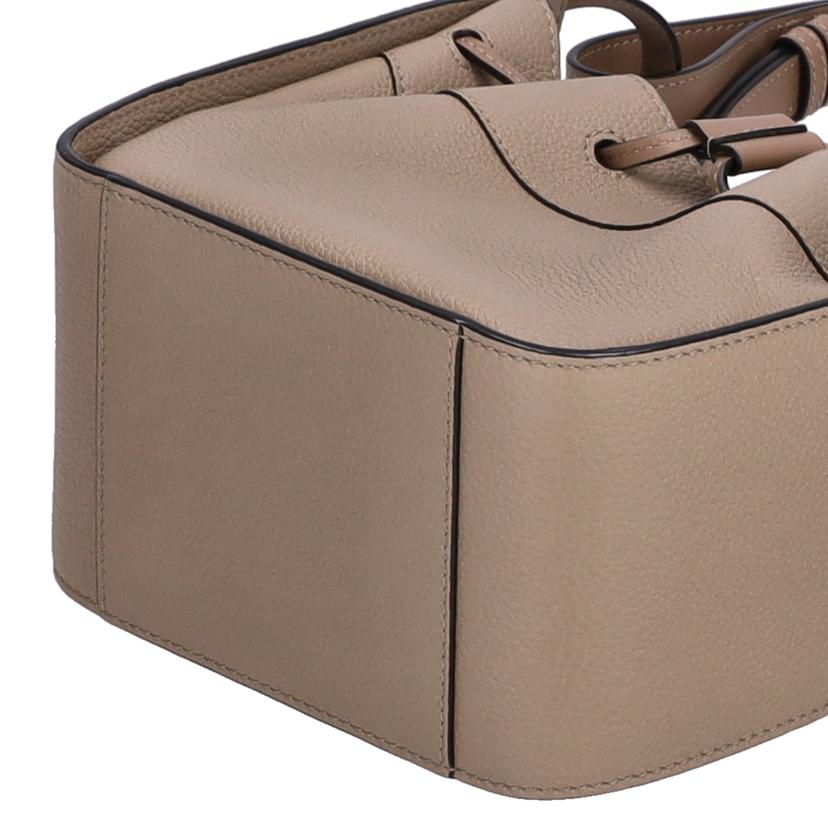 LOEWE ロエベ/ハンモック/ドローストリングミニ/グレージュ/A538V07X15//062***/Aランク/91