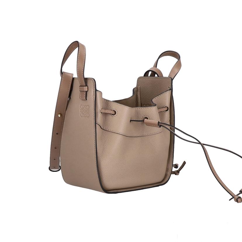 LOEWE ロエベ/ハンモック/ドローストリングミニ/グレージュ/A538V07X15//062***/Aランク/91