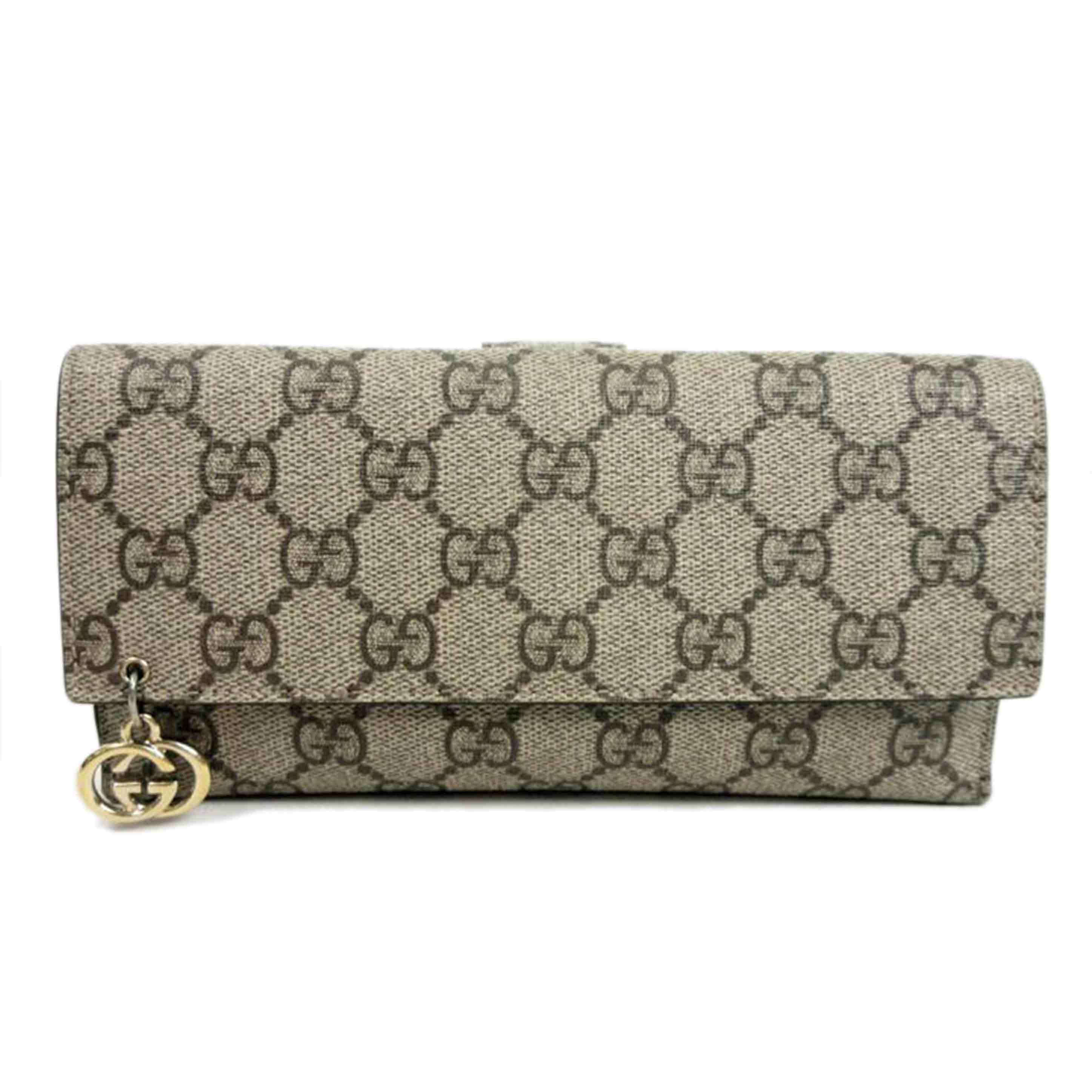 GUCCI グッチ/GGスプリームWホック財布/212104//114*/ABランク/70