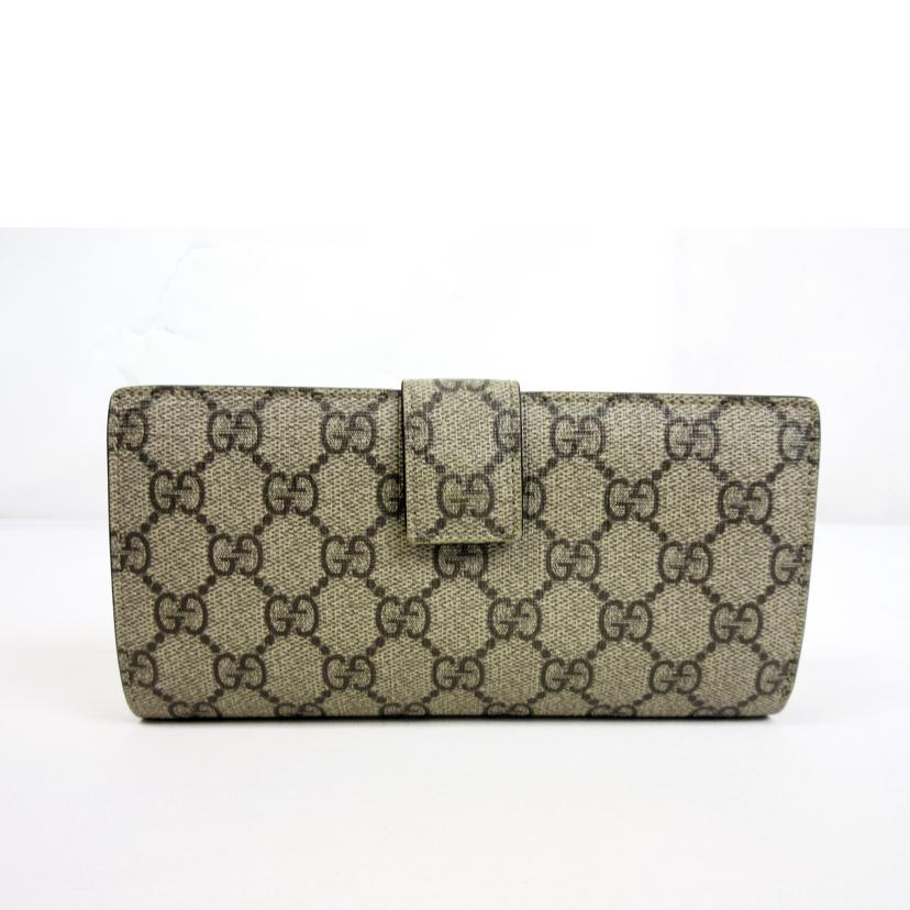 GUCCI グッチ/GGスプリームWホック財布/212104//114*/ABランク/70