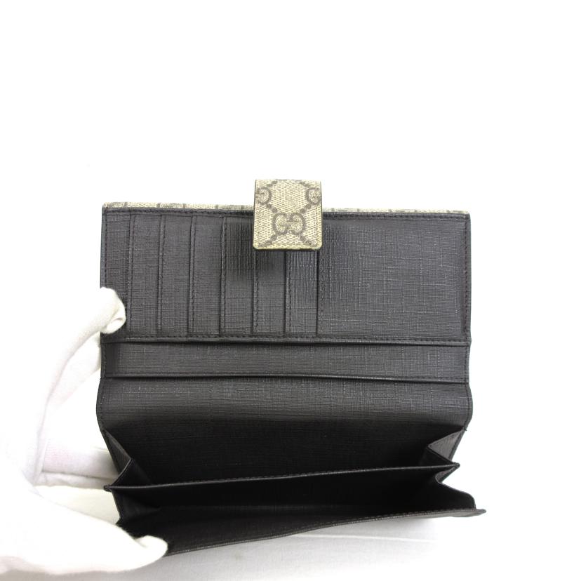 GUCCI グッチ/GGスプリームWホック財布/212104//114*/ABランク/70