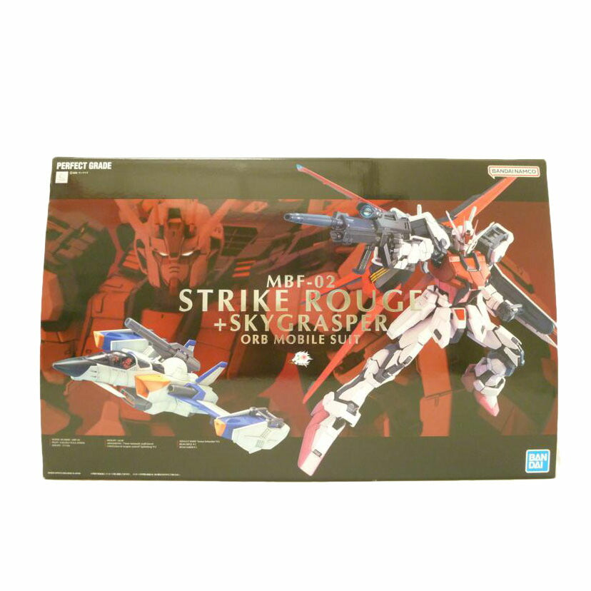 BANDAI バンダイ/1/60 PG ストライクルージュ+スカイグラスパー 「機動戦士ガンダムSEED」/MBF-02//Sランク/88