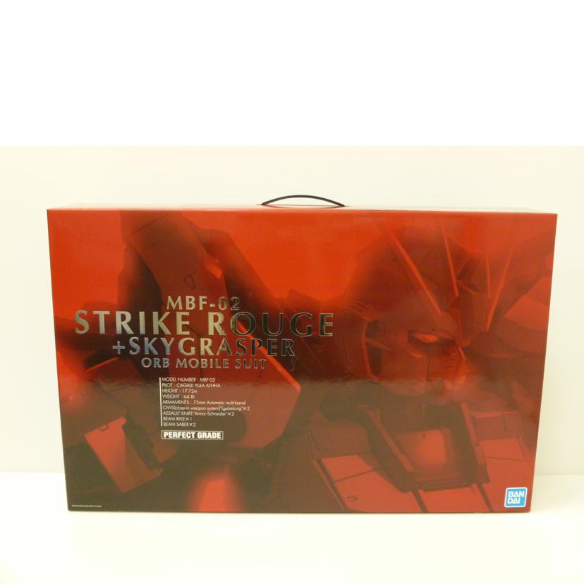 BANDAI バンダイ/1/60 PG ストライクルージュ+スカイグラスパー 「機動戦士ガンダムSEED」/MBF-02//Sランク/88