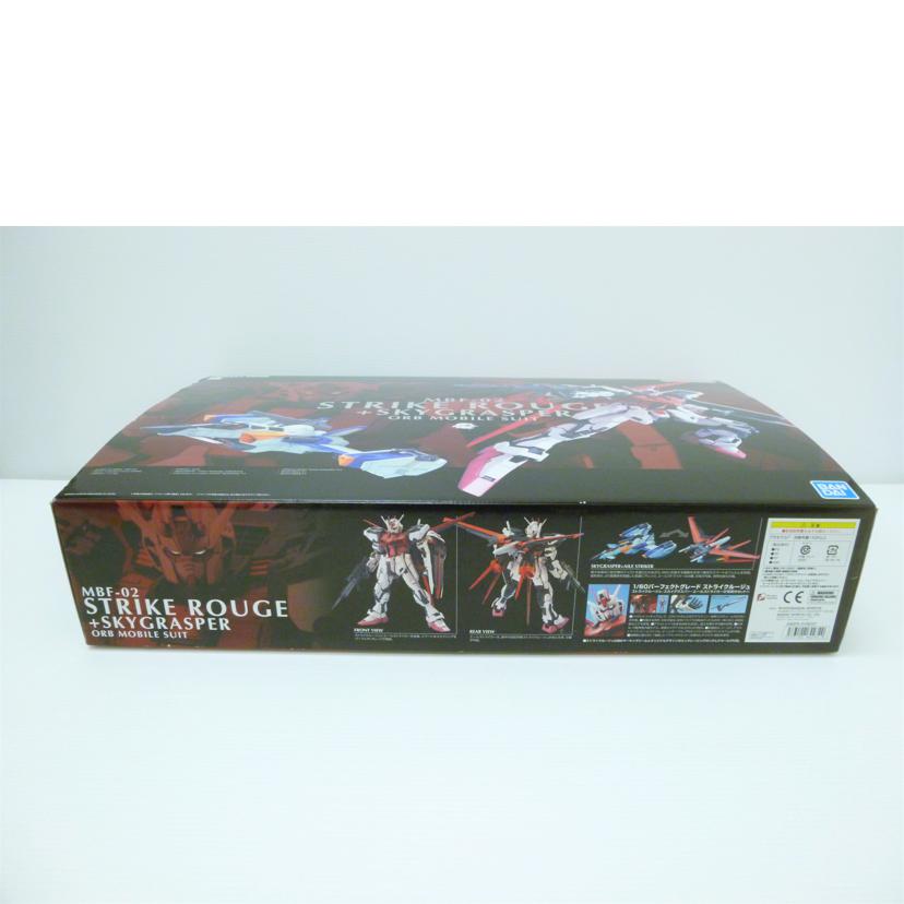 BANDAI バンダイ/1/60 PG ストライクルージュ+スカイグラスパー 「機動戦士ガンダムSEED」/MBF-02//Sランク/88