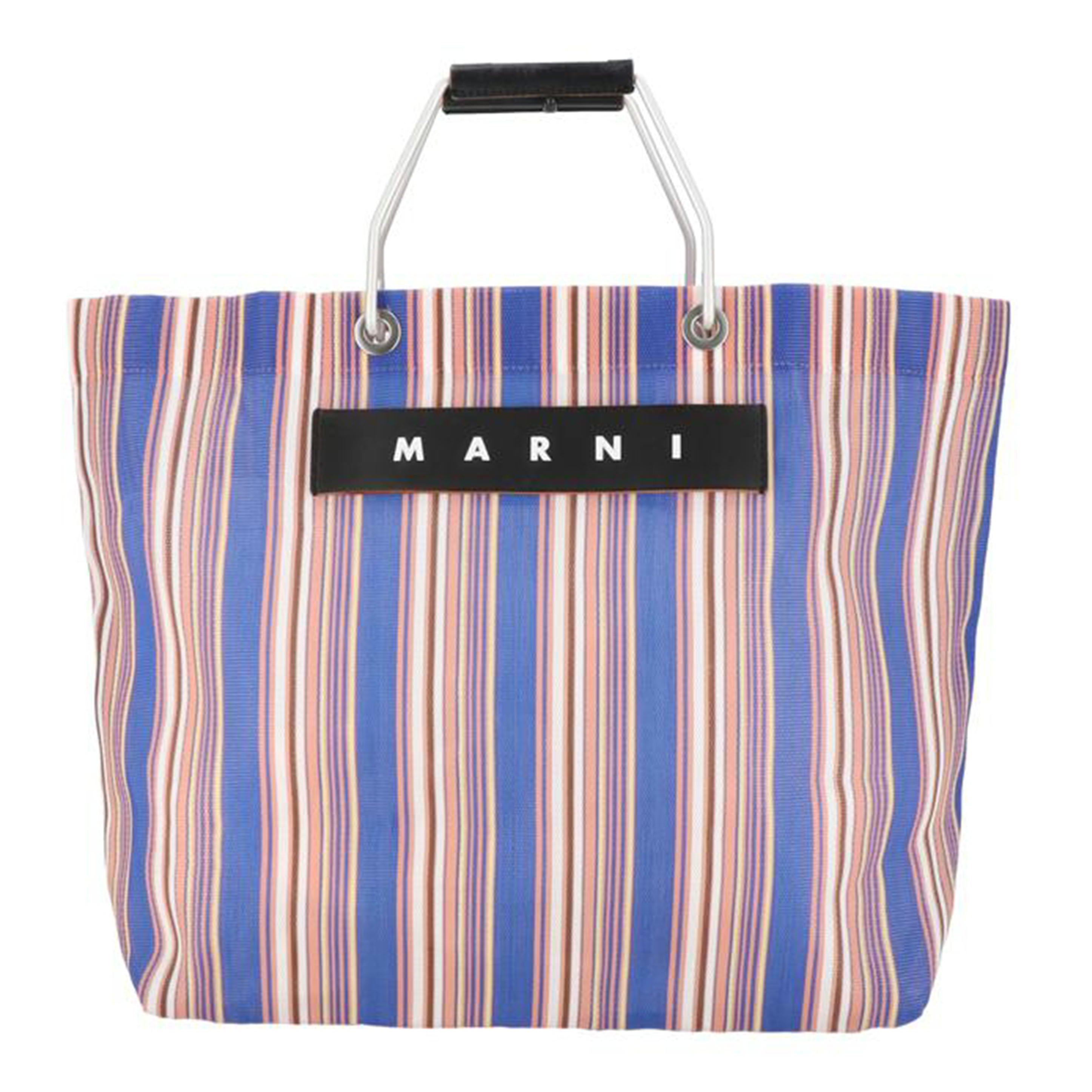 MARNI マルニ/ストライプ/メッシュトートバッグ//Aランク/18
