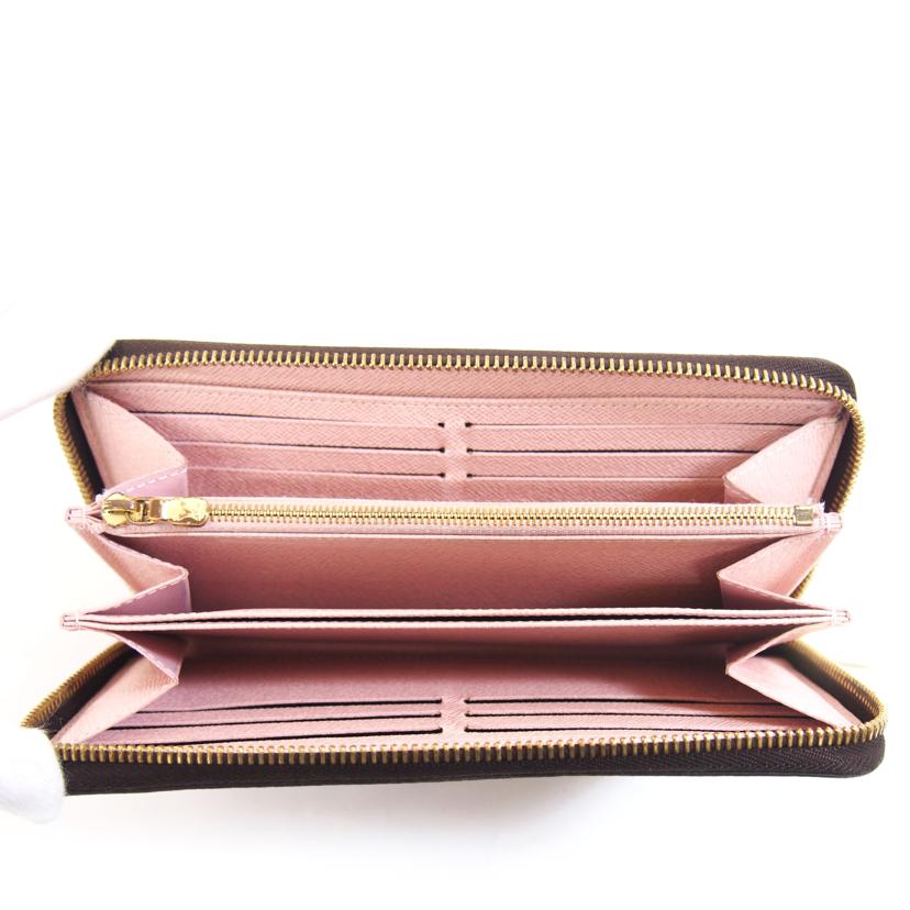 LV ルイヴィトン/ジッピーウォレット/モノグラム/ローズバレリーヌ/M41894//RFI*/Bランク/71