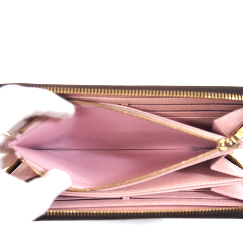 LV ルイヴィトン/ジッピーウォレット/モノグラム/ローズバレリーヌ/M41894//RFI*/Bランク/71